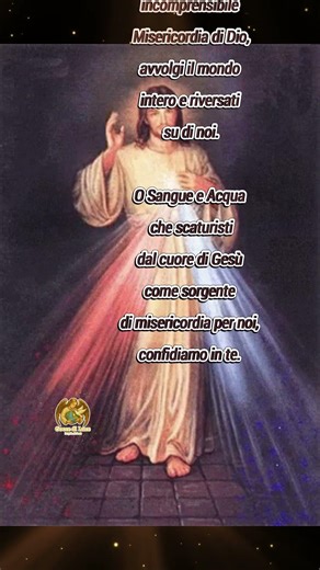🕒 Coroncina della Divina Misericordia – Alle 15, l’Amore ti aspetta| Gocce di Luce