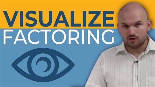 Learn how to visualize factoring