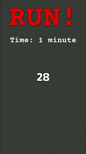 RUN! 1 Minute Workout Timer ⏱️🔥