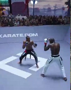 Dominican POWER! Dionicio Gustavo puts his stamp on The Pit with THIS free fight! #KarateCombat | Karate Combat