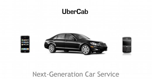 Take a look at Uber’s first pitch deck from 2008