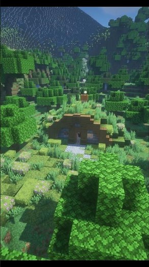 Build THIS Hobbit House in 2 Minutes! #minecraft