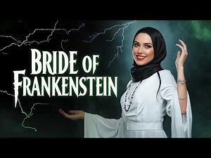 Bride of Frankenstein Outfit – Dress to Impress Halloween Tutorial 🎃👰‍♀️