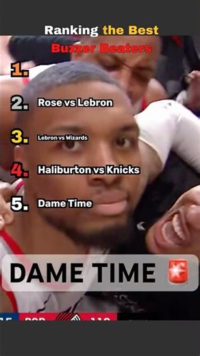 Ranking the Best Buzzer Beater in NBA History ⏰⏰