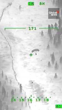 Hunter crushed by horse in BC rescued in nighttime parachute drop