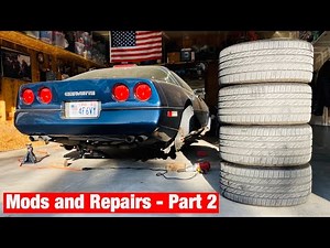 1989 C4 CORVETTE MODS AND REPAIRS PART 2
