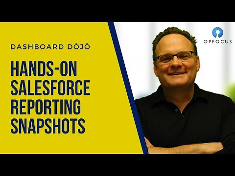 Dashboard Dōjō - Hands-on Salesforce Reporting Snapshots