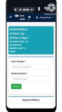 Voter Mobile Link in 2026 New Process | e-Sign Problem Solved ✅