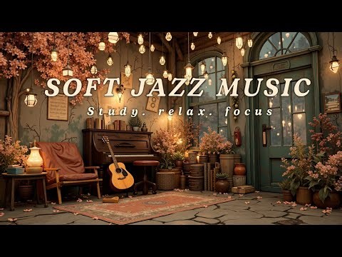Smooth Jazz Piano Music - Cozy Late Night & Romantic Vibes | Perfect for Studying & Chill