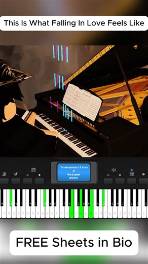 JVKE - This Is What Falling In Love Feels Like | Roblox Piano 🔥 #piano #pianoshorts #roblox #shorts