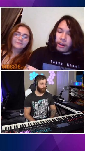 19K views · 854 reactions | Turning an impossible song request into an epic live loop #piano #omegle #ethanbortnick @ethanbortnick | Frank Tedesco | Facebook