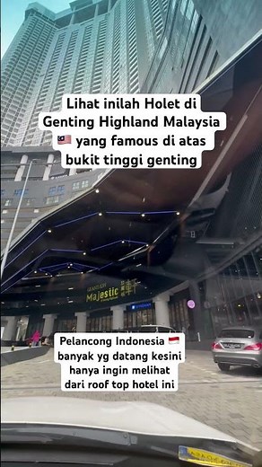 Many Indonesian tourists 🇮🇩 come here to Genting Majastik Malaysia 🇲🇾‼️#exploremalaysia