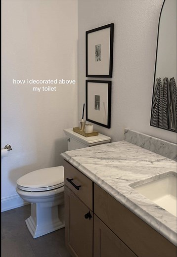 Creative Ideas for Above Toilet Decor