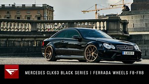 492K views · 8.3K reactions | Swedish AMG Monster Let Loose in the Streets Forge-8 Series F8-FR8 in Matte Bronze. Size: F: 20x10 B: 20x12 Mercedes Benz CLK63 AMG Black Series WWW.FERRADAWHEELS.COM | IG: FerradaWheels | Ferrada Wheels | Facebook