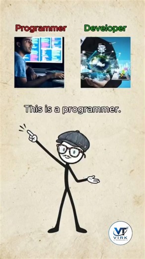 PROGRAMMER vs DEVELOPER 🤯 — They’re NOT the Same! The Difference Will SHOCK You! 💻🔥
