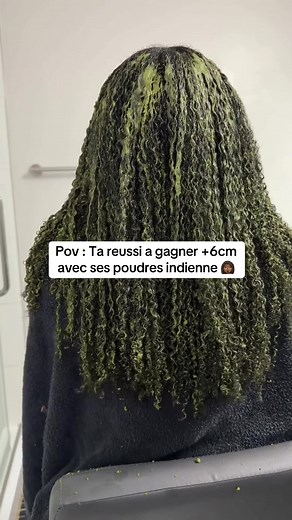 Masque poudre 6cm : mélange ayurvédique pour pousse, rétention et hydratation