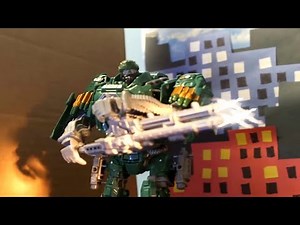 Transformers Age of Extinction : Hound vs Decepticons (Official Stop Motion)
