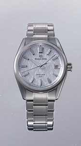 The world's most accurate wristwatch movement powered by a mainspring: The Grand Seiko ‘Ice Forest’ UFA Spring Drive | Grand Seiko UK