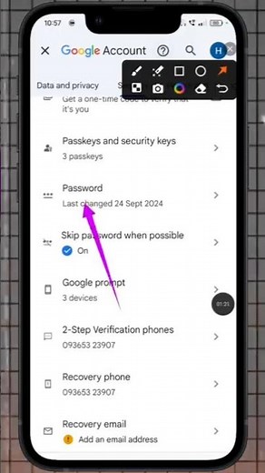 Gmail Password Kaise Pata Kare | Gmail Ka Password Kaise Dekhe #shorts