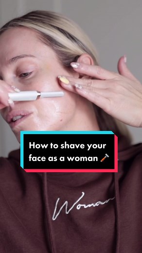 Complete Facial Shaving Tutorial for Women