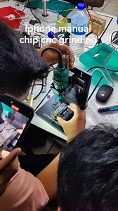 30K views · 166 reactions | cellphone cnc chip grinder, worth nga ba? in some cases, gumagamit tayo nito dahil ayaw naten ma expose sa init at madamage ang motherboard sa pagbaklas ng ic, kadalasan din sa mga unit na ginagamitan ng cnc grinding machine ay yung mga unit na gagamitin as a transplant motherboard for system recovery ,but stil it doesnt matter kung cnc grinder gamit mo or hot air as long as alam mo ang ginagawa mo at purpose ng ginagamit mo  | I Choose Excellence | Facebook