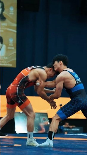 It’s always a show when Meiirzhan SHERMAKHANBET 🇰🇿 steps on the mat! 🤼‍♂️🔥