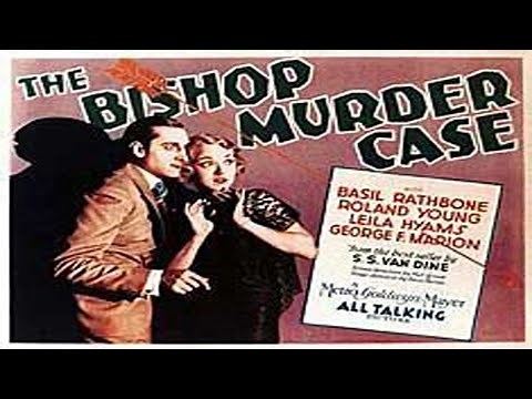 Basil Rathbone | The Bishop Murder Case | Philo Vance Mystery | full movie