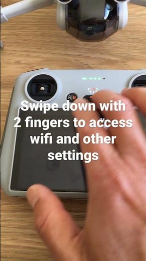 How to access wifi and other settings on DJI RC #gopro10 #adventure #dji #remote #hidden #wifi