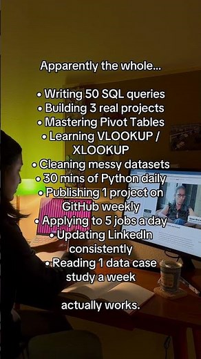 How to be a data analyst
