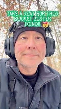 Take a seat for this bucket lister find! 🤯 #metaldetecting #minelabmanticore #treasurehunting