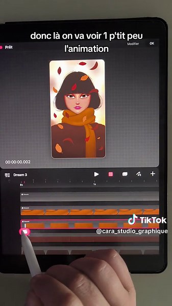 Animation avec Procreate Dreams : Tuto 3