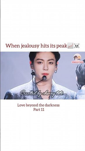 jungkook ki jealousy, Love beyond the darkness part 11 /taekook love story#taekook #ffshorts