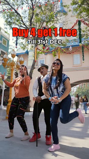 Carnival season at Aatapi Wonderland just got BIGGER 🎠 More rides, more fun, more reasons to come back! Buy 4 Get 1 Free offer valid till 31st Dec Tag your group and plan your visit now. . #AatapiWonderland #AatapiCarnival #CarnivalAtAatapi #AatapiVibes #FunAtAatapi | Aatapi Wonderland