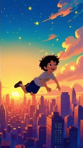 We’re going up up up ⬆️ #relax #anime #cozynights #wallpaper #meditation #shorts