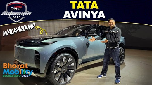 New Tata Avinya Unveiled at Bharat Mobility Auto Expo 2025