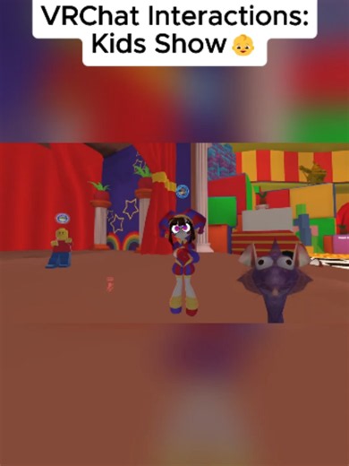 the amazing digital circus has a mature fandom i think #vrchat #vrc #ragebait #trolling