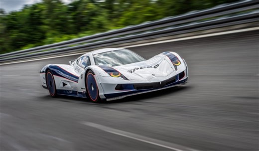 【4K】新速度记录！M.A.T. Aspark SP600以时速438.7kph 刷新最快电动超跑世界纪录