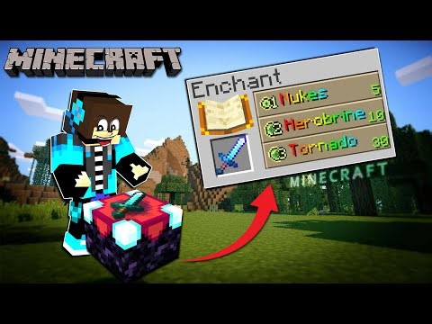 MINECRAFT BUT I HAVE CUSTOM ENCHANTS