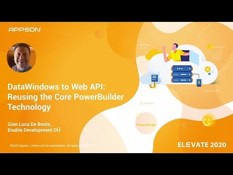 DataWindows to Web API: Reusing the Core PowerBuilder Technology
