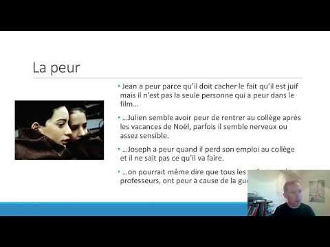 French: 'Au revoir les enfants', Dr Jonathan Ervine, Bangor University