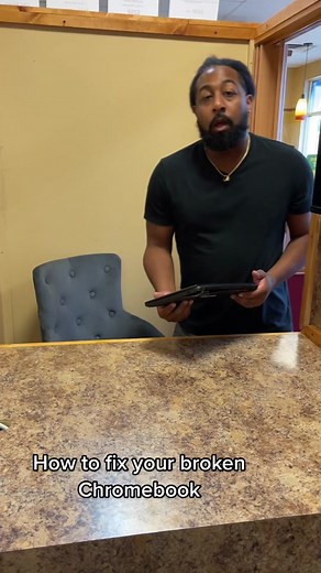 #HowTo fix your broken Chromebook. Easy and cheap tech tip, you can do it yourself at home. Students especially. #OLAFLEX #diy #backtoschool