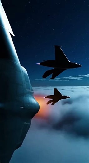 B-2 Bomber Flying With Fighter Jet Escort ✈️