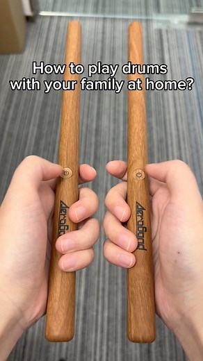 How to play drums with your family at home? #airdrums #aeroband #fypシ゚viral | Aeroband