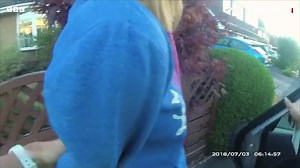 Watch the moment the UK's most prolific child serial killer in modern times was arrested at her home. Full story: https://bbc.in/44eVtOb | BBC Manchester