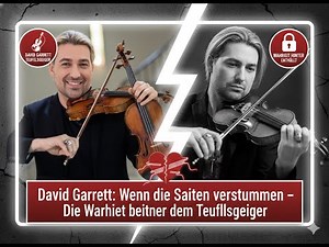 Die wahre Geschichte David Garrett 45 gesteht das große Geheimnis hinter seiner Karriere