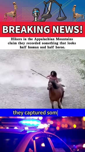 A group of hikers claim they filmed a centaur-like creature in the Appalachian Mountains, and with multiple similar sightings, people are now questioning whether it’s AI—or something truly unknown.#localnews #horrortok #scary #scarytiktoks #creepy
