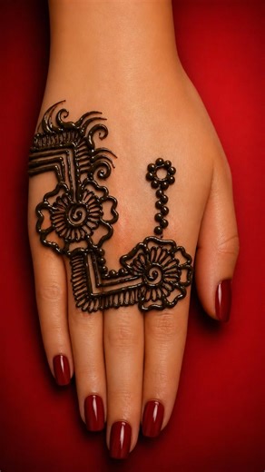 back side mehndi design simple | mehndi design | mehandi ka design | new mehndi design simple mein