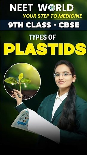 "Learn Plastids Fast! 🧬 | Explained by Vasavi Ma’am in 45 sec"