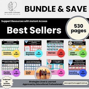 ADHD and Autism Helper Support Resources Diversity and Inclusion Classroom Help