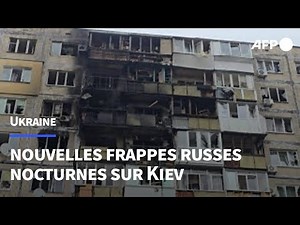 Ukraine: nouvelles frappes russes nocturnes sur Kiev | AFP